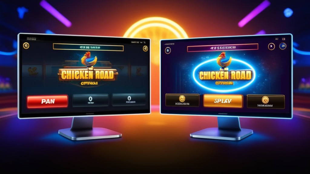 Due versioni della demo affiancate per confrontare interfaccia e gameplay